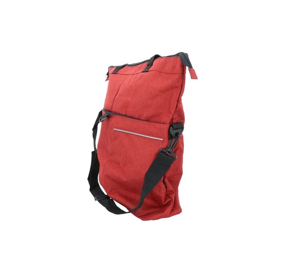 Dresco Multifunctionele Enkele Fietstas - 18 Liter - Rood