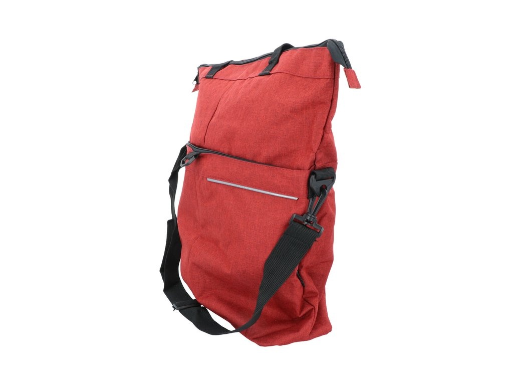 Dresco Multifunctionele Enkele Fietstas - 18 Liter - Rood