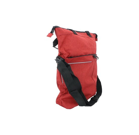 Dresco Multifunctionele Enkele Fietstas - 18 Liter - Rood