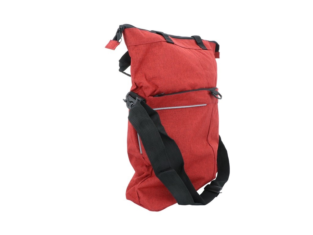 Dresco Multifunctionele Enkele Fietstas - 18 Liter - Rood