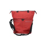 Dresco Multifunctionele Enkele Fietstas - 18 Liter - Rood