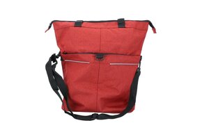 Dresco Multifunctionele Enkele Fietstas - 18 Liter - Rood