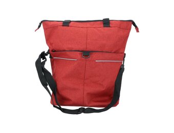 Dresco Multifunctionele Enkele Fietstas - 18 Liter - Rood