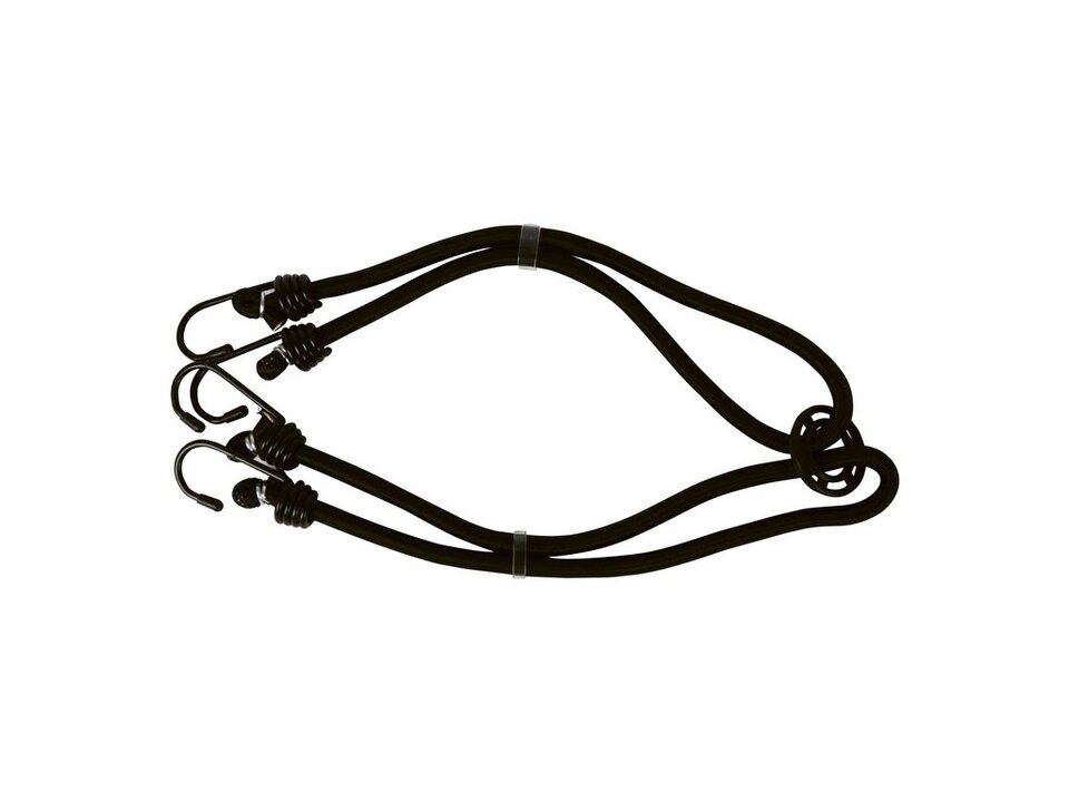 Dresco Spinbinder - Bagagebinder - 60 CM -Zwart