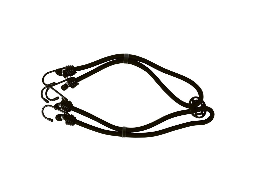 Dresco Spinbinder - Bagagebinder - 60 CM -Zwart