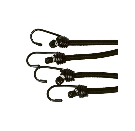 Dresco Spinbinder - Bagagebinder - 60 CM -Zwart