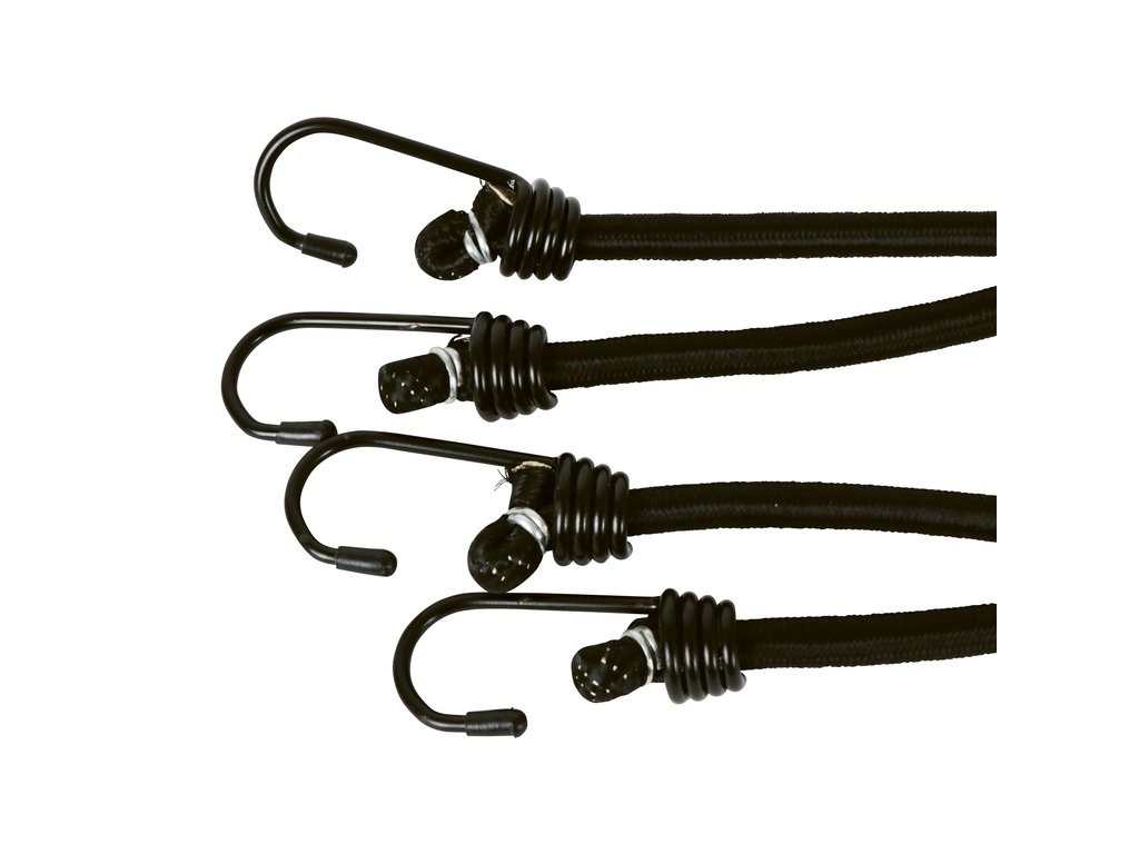 Dresco Spinbinder - Bagagebinder - 60 CM -Zwart