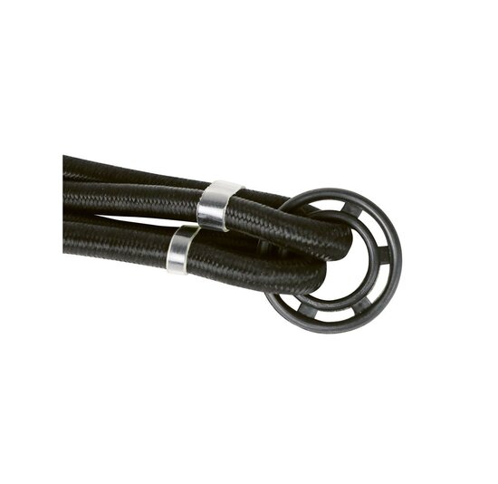 Dresco Spinbinder - Bagagebinder - 60 CM -Zwart