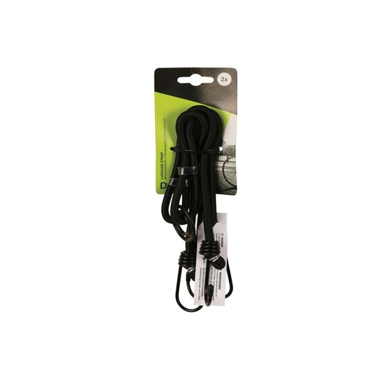 Dresco Spinbinder - Bagagebinder - 60 CM -Zwart