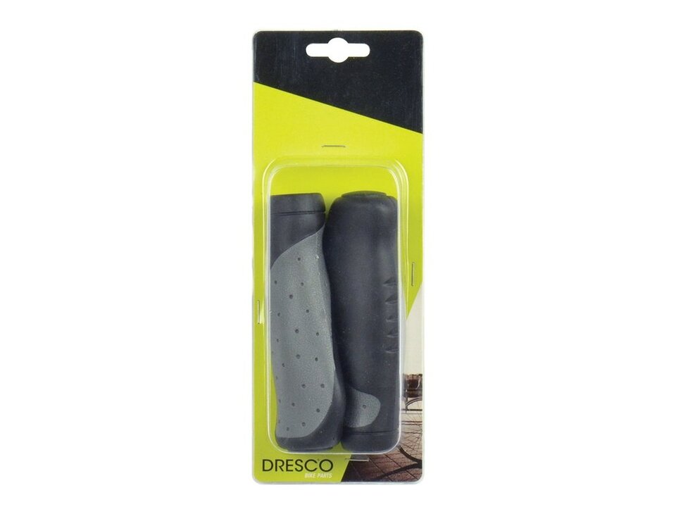 Dresco Fietshandvatten - Ergonomische Grip - Zwart / Grijs
