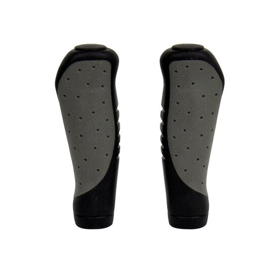 Dresco Fietshandvatten - Ergonomische Grip - Zwart / Grijs