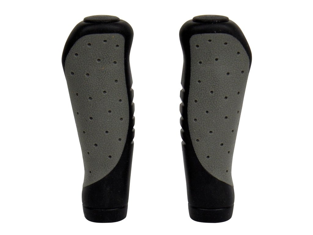 Dresco Fietshandvatten - Ergonomische Grip - Zwart / Grijs