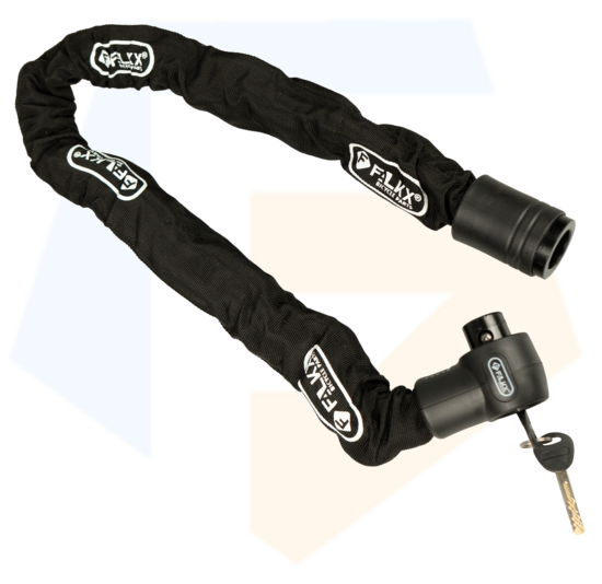 Falkx Kettingslot Secure- ART4 Goedgekeurd - 110 CM - Zwart