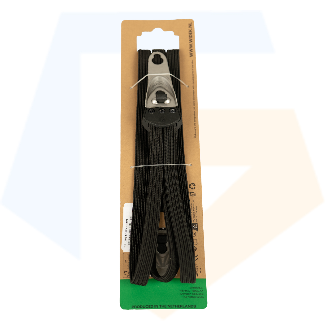 Widek Trio Snelbinders City - Zwart