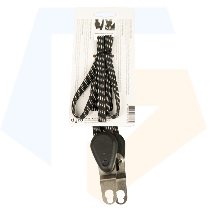 Dyto Trio Snelbinders - Zwart / Grijs - 60 CM