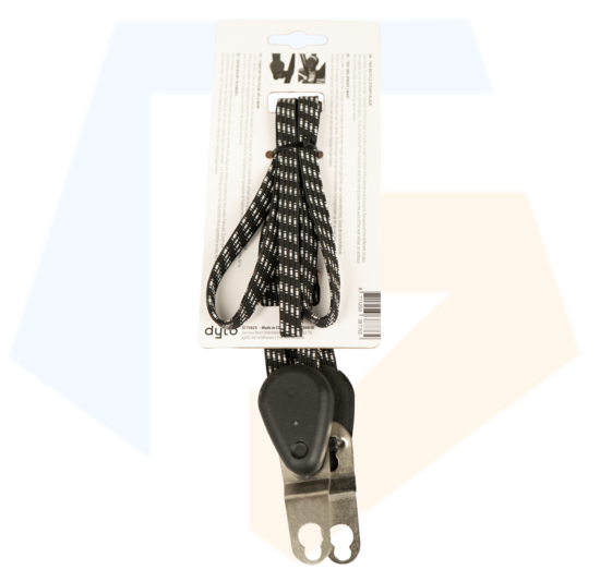 Dyto Trio Snelbinders - Zwart / Grijs - 60 CM