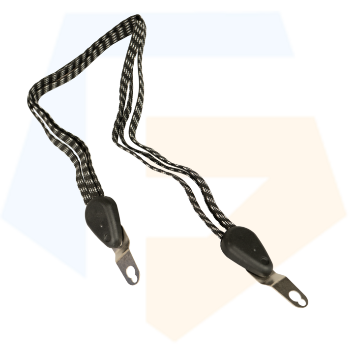 Dyto Trio Snelbinders - Zwart / Grijs - 60 CM