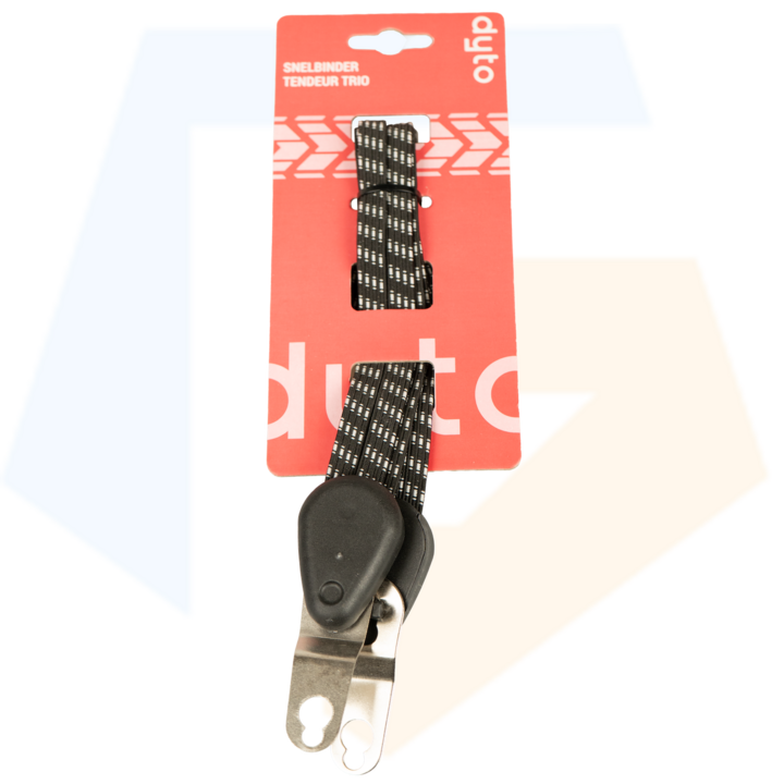 Dyto Trio Snelbinders - Zwart / Grijs - 60 CM