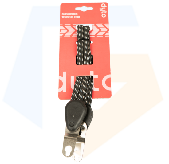 Dyto Trio Snelbinders - Zwart / Grijs - 60 CM