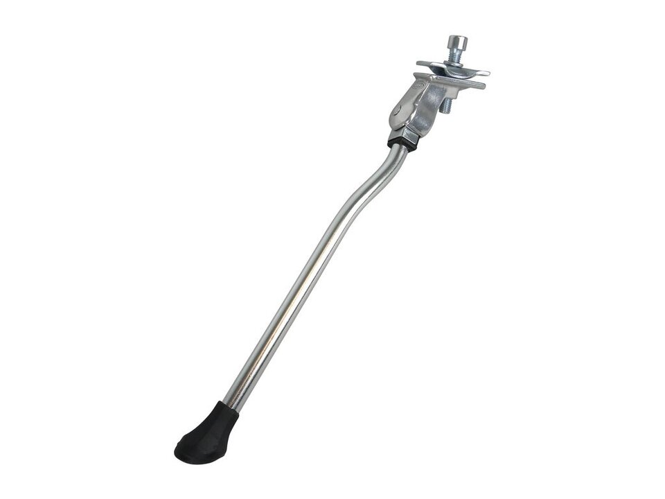 Dresco Enkele Fietsstandaard - 16 - 28 Inch - Chroom