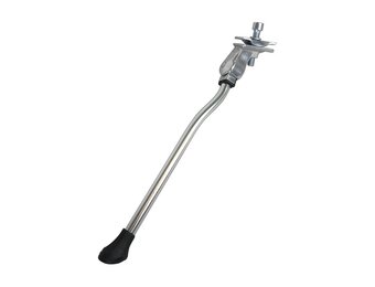 Dresco Enkele Fietsstandaard - 16 - 28 Inch - Chroom