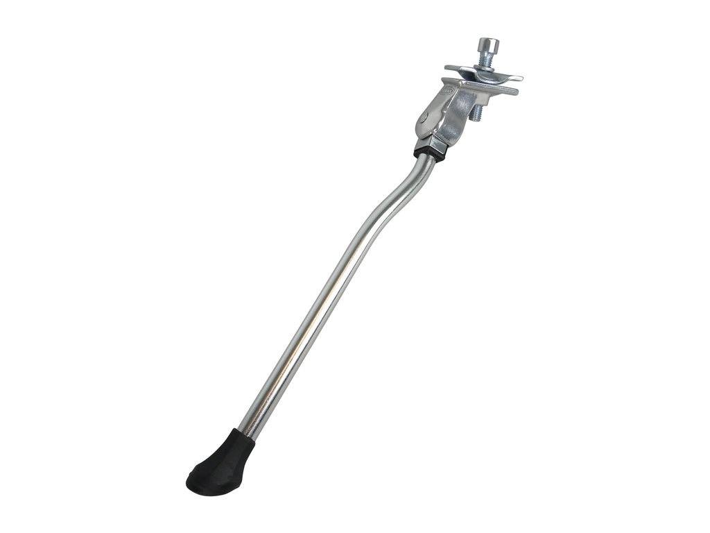 Dresco Enkele Fietsstandaard - 16 - 28 Inch - Chroom