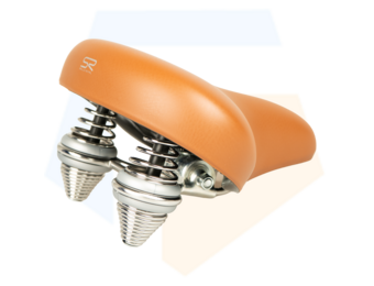 Selle Royal Fietszadel City Comfort Drifter - Lichtbruin - Incl. Zadelstrop