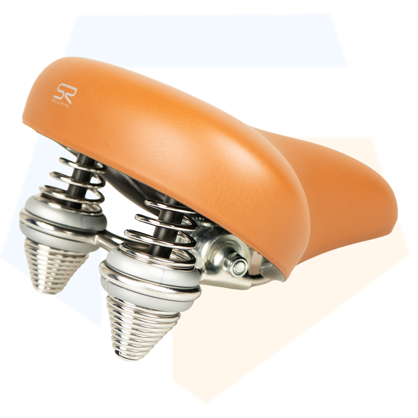 Selle Royal Fietszadel City Comfort Drifter - Lichtbruin - Incl. Zadelstrop