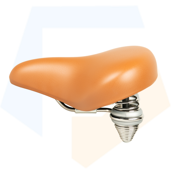 Selle Royal Fietszadel City Comfort Drifter - Lichtbruin - Incl. Zadelstrop