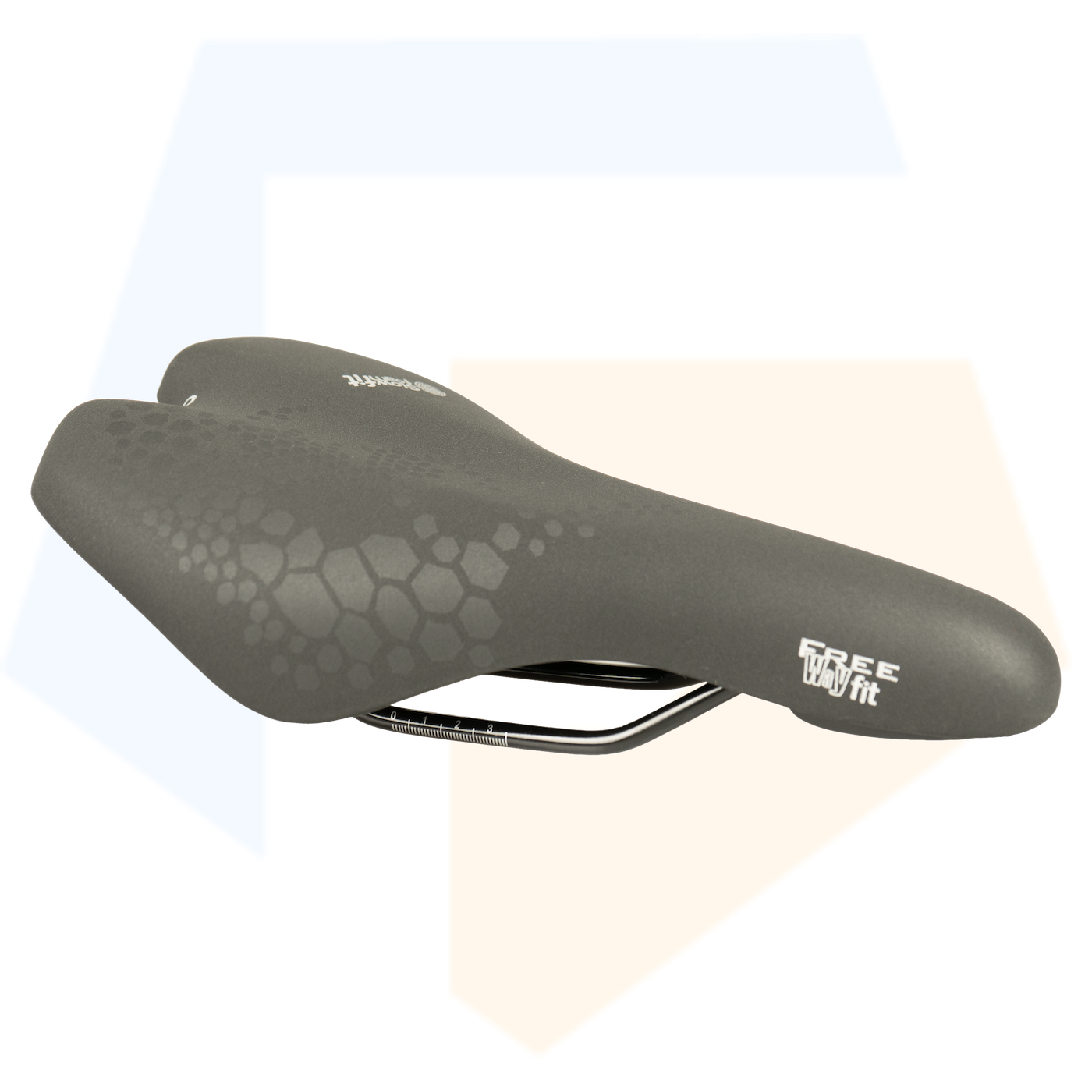 Selle Royal Selle Royal Freeway Fit Athletic Fietszadel Trekking Zadel - Zwart