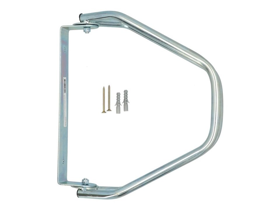 Dresco Muurbeugel Fietsenrek - 1 Fiets - Aluminium - 180° Draaibaar