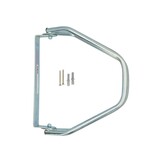 Dresco Muurbeugel Fietsenrek - 1 Fiets - Aluminium - 180° Draaibaar