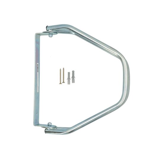 Dresco Muurbeugel Fietsenrek - 1 Fiets - Aluminium - 180° Draaibaar