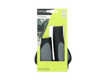 Dresco City plus Fietshandvatten - 136/95 MM - Zwart / Grijs