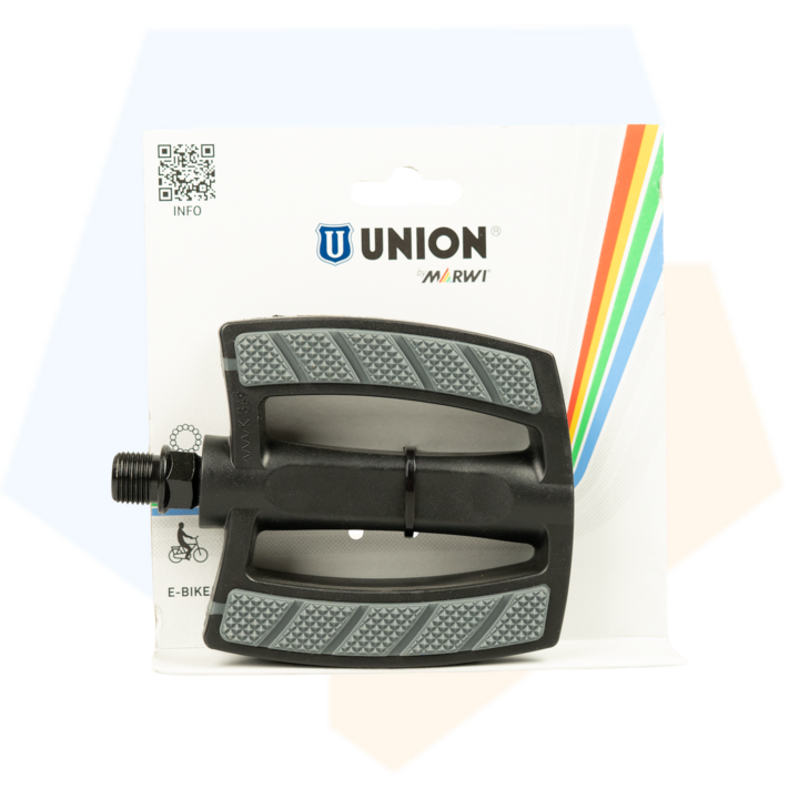Union E-bike Fietspedalen SP 827 - Anti Slip - Zwart