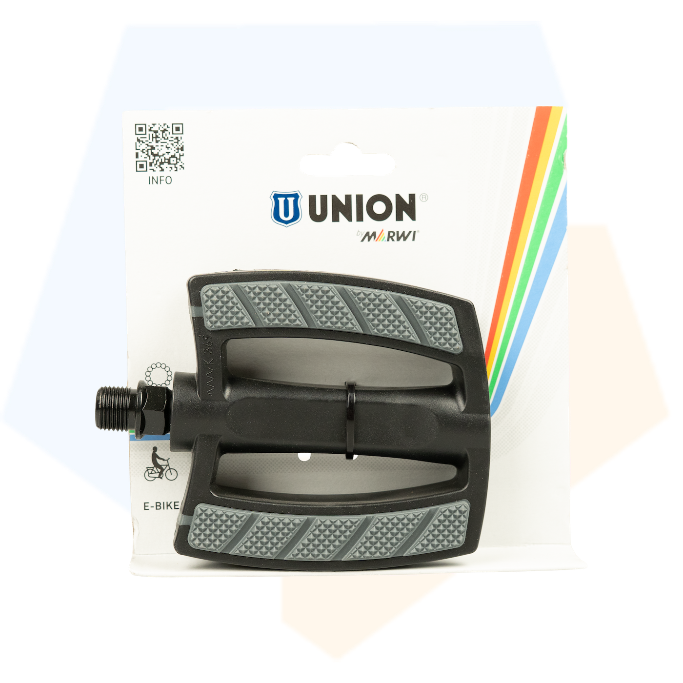Union E-bike Fietspedalen SP 827 - Anti Slip - Zwart
