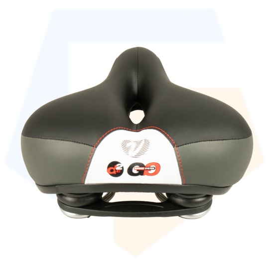 Velo Fietszadel Newport Gemini - Dames - Zwart - Memory Foam