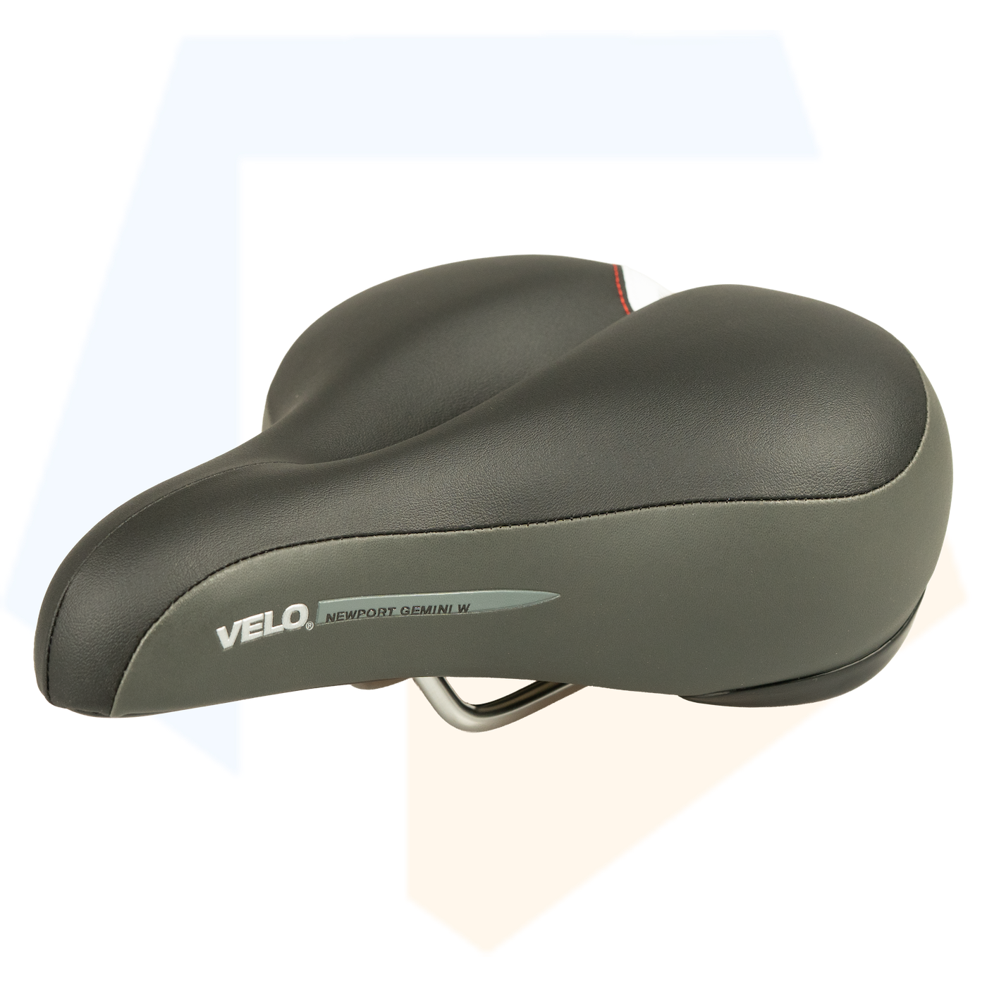 Velo Fietszadel Newport Gemini - Dames - Zwart - Memory Foam