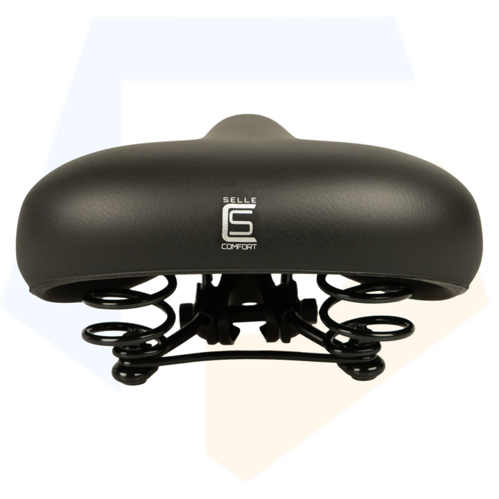 Selle Comfort Fietszadel Unisex - City - Zwart