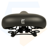 Selle Comfort Fietszadel Unisex - City - Zwart