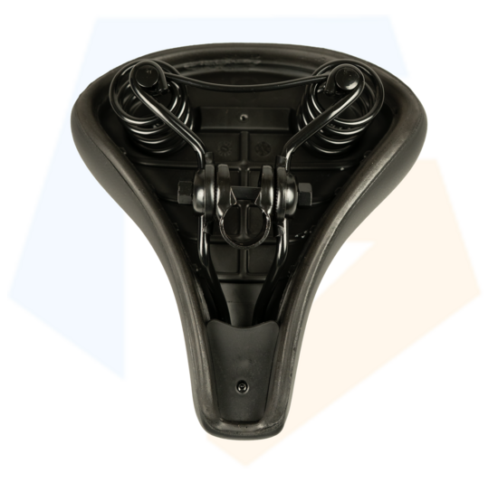 Selle Comfort Fietszadel Unisex - City - Zwart