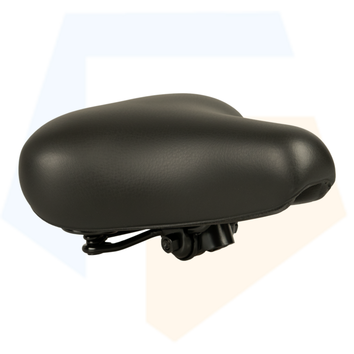 Selle Comfort Fietszadel Unisex - City - Zwart