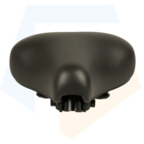 Selle Comfort Fietszadel Unisex - City - Zwart