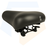 Selle Comfort Fietszadel Unisex - City - Zwart