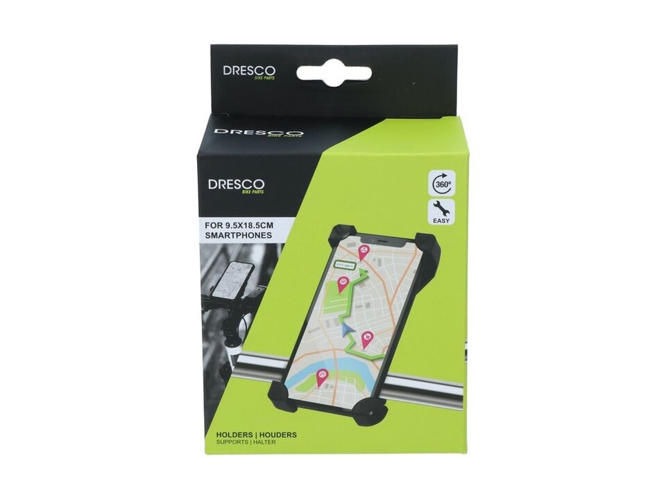 Dresco EZ Telefoonhouder - Smartphone Houder - Zwart