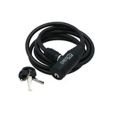 Dresco Kabelslot - 150 CM - 6 MM - Zwart