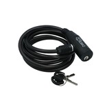 Dresco Kabelslot - 150 CM - 6 MM - Zwart