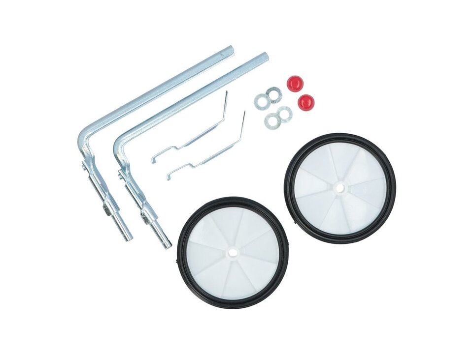 Dresco Zijwieltjes - Kinderfiets - 12 / 16 Inch - Wit