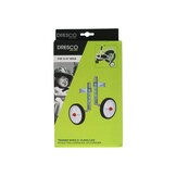 Dresco Zijwieltjes - Kinderfiets - 12 / 16 Inch - Wit