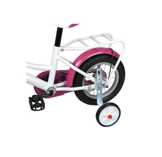 Dresco Zijwieltjes - Kinderfiets - 12 / 16 Inch - Wit